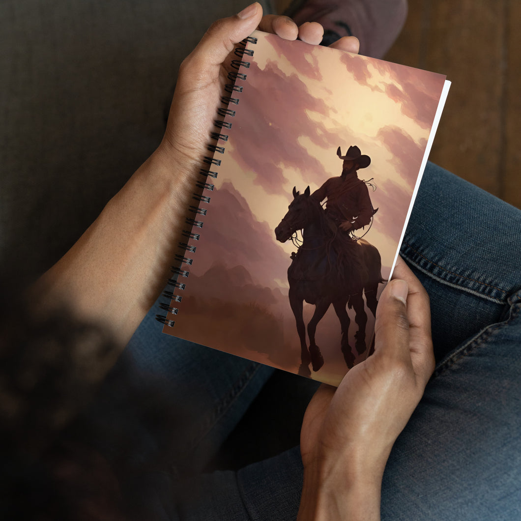Cowboys - “Speak your mind, but ride a fast horse.” ~ Texas Bix Bender - Spiral notebook