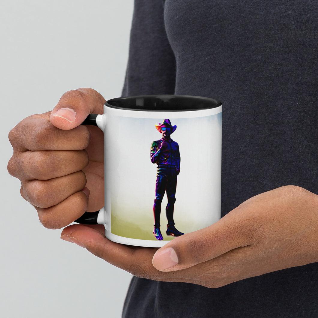 Cowboys - Electric Bugaloo - Mug with Color Inside