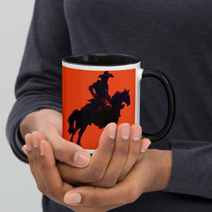 Cowboys - Cowboy Up! - Mug with Color Inside