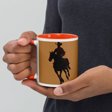 Load image into Gallery viewer, Cowboys - “Speak your mind, but ride a fast horse.” ~ Texas Bix Bender - Mug with Color Inside
