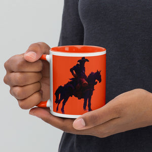 Cowboys - Cowboy Up! - Mug with Color Inside