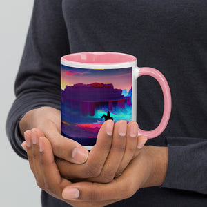 Cowboys - Don't go in if you don't know the way out - Mug with Color Inside
